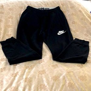 Nike drawstring sweatpants - Size S, black